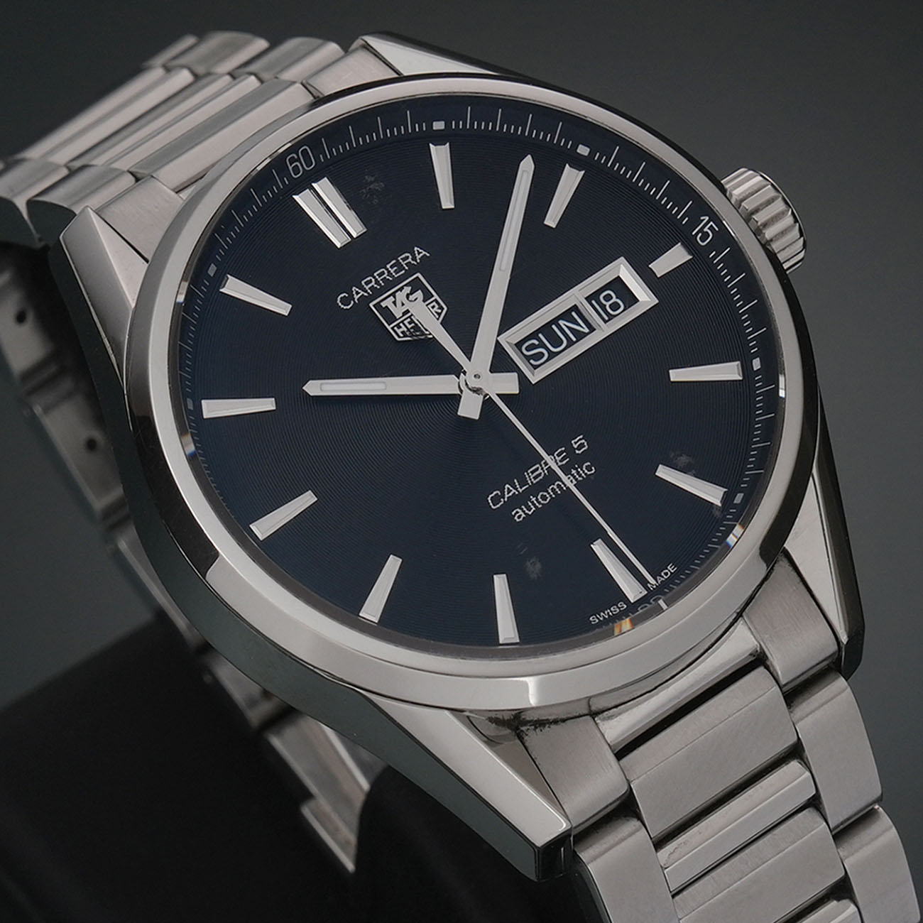 TAG HEUER(USED)태그호이어 WAR201A 까레라 데이데이트